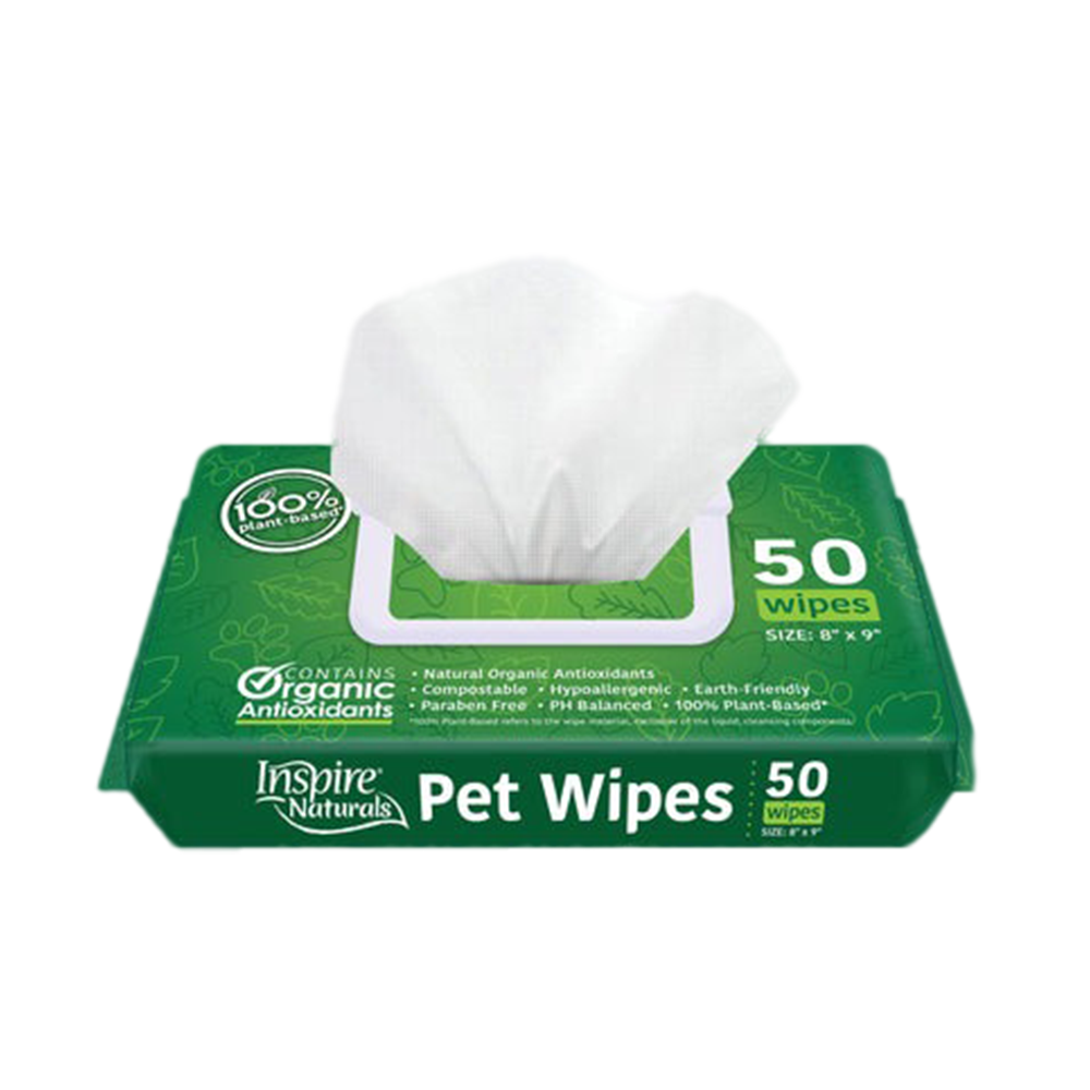 Inspire Naturals Pet Wipes