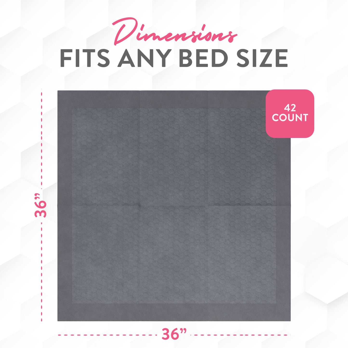 Inspire XL 36 x 36 Ultra Underpads Incontinence Bed Pads | Contemporary Modern Design