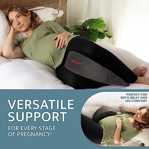 Kolbs Pregnancy Wedge Pillow Memory Foam Top
