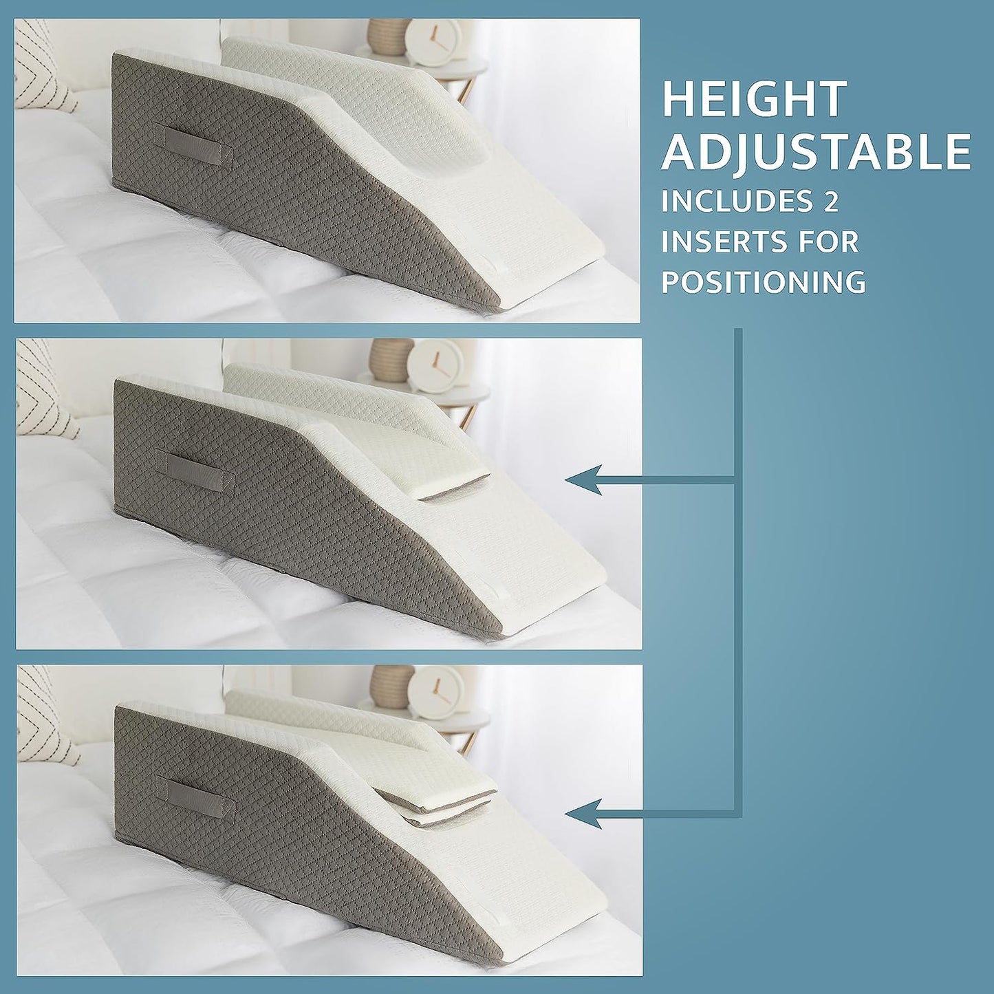 Kolbs Single Adjustable Leg Elevation Pillow