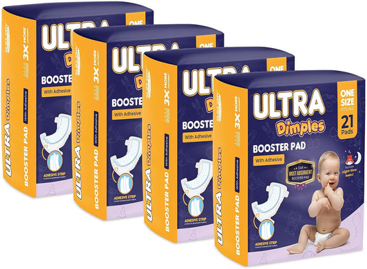 Dimples Booster Pads 84 Count