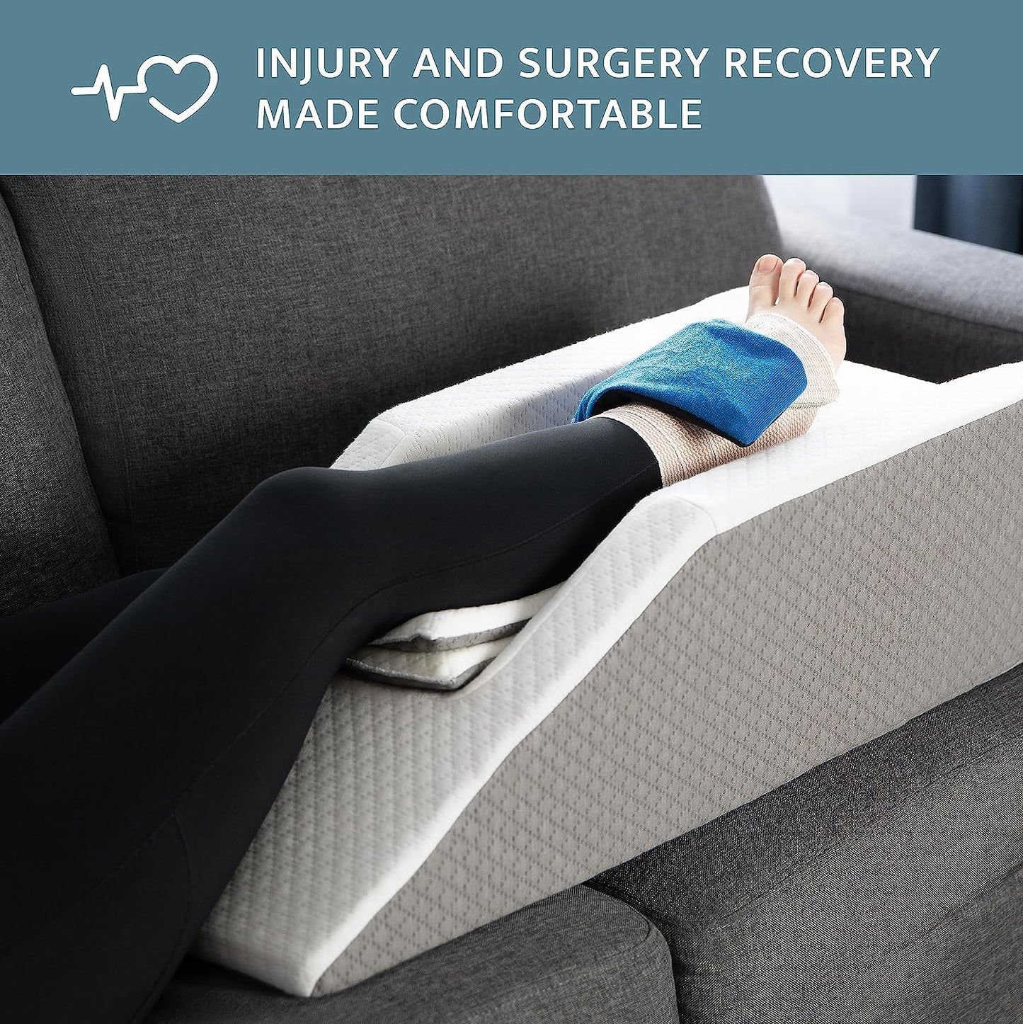 Kolbs Single Adjustable Leg Elevation Pillow