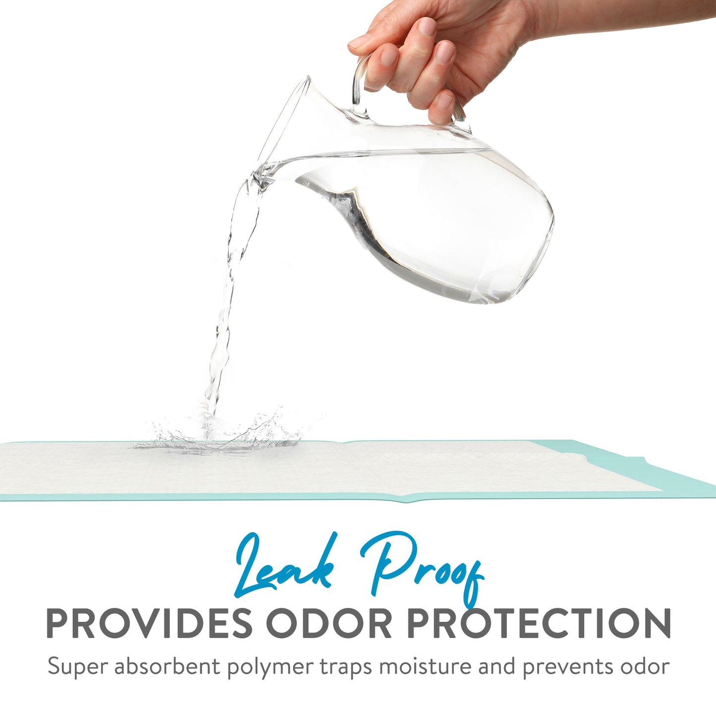 Inspire 36 x 36 Super Absorbent Bed Pads Incontinence Disposable