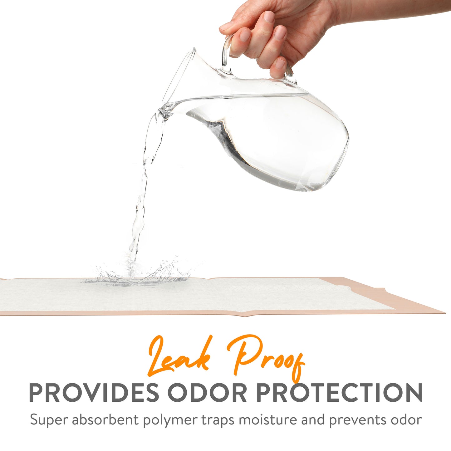 Inspire 30 x 36 Super Absorbent Bed Pads Incontinence Disposable