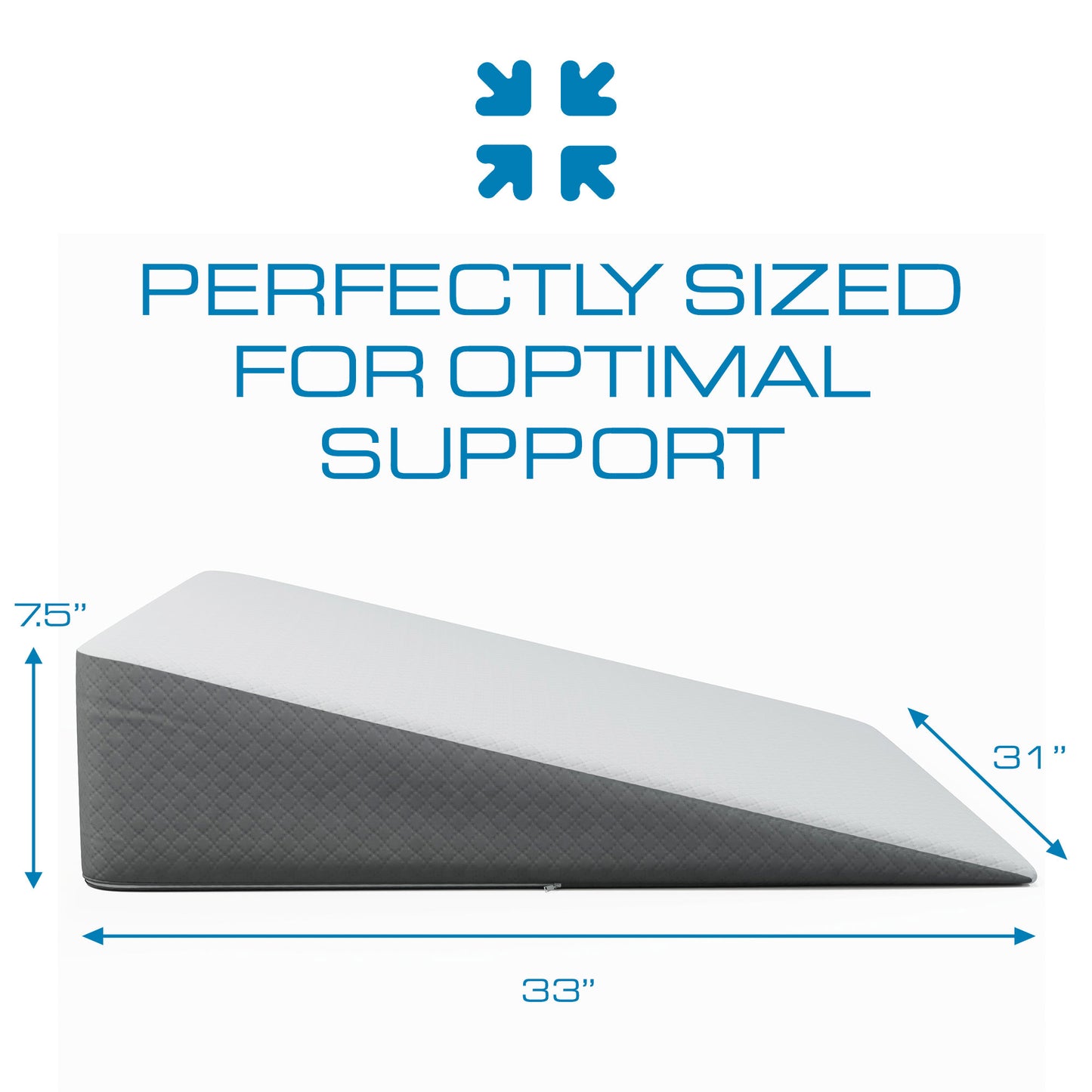 Kolbs Extra Wide Bed Wedge 7.5 (31 x 33 x 7.5)