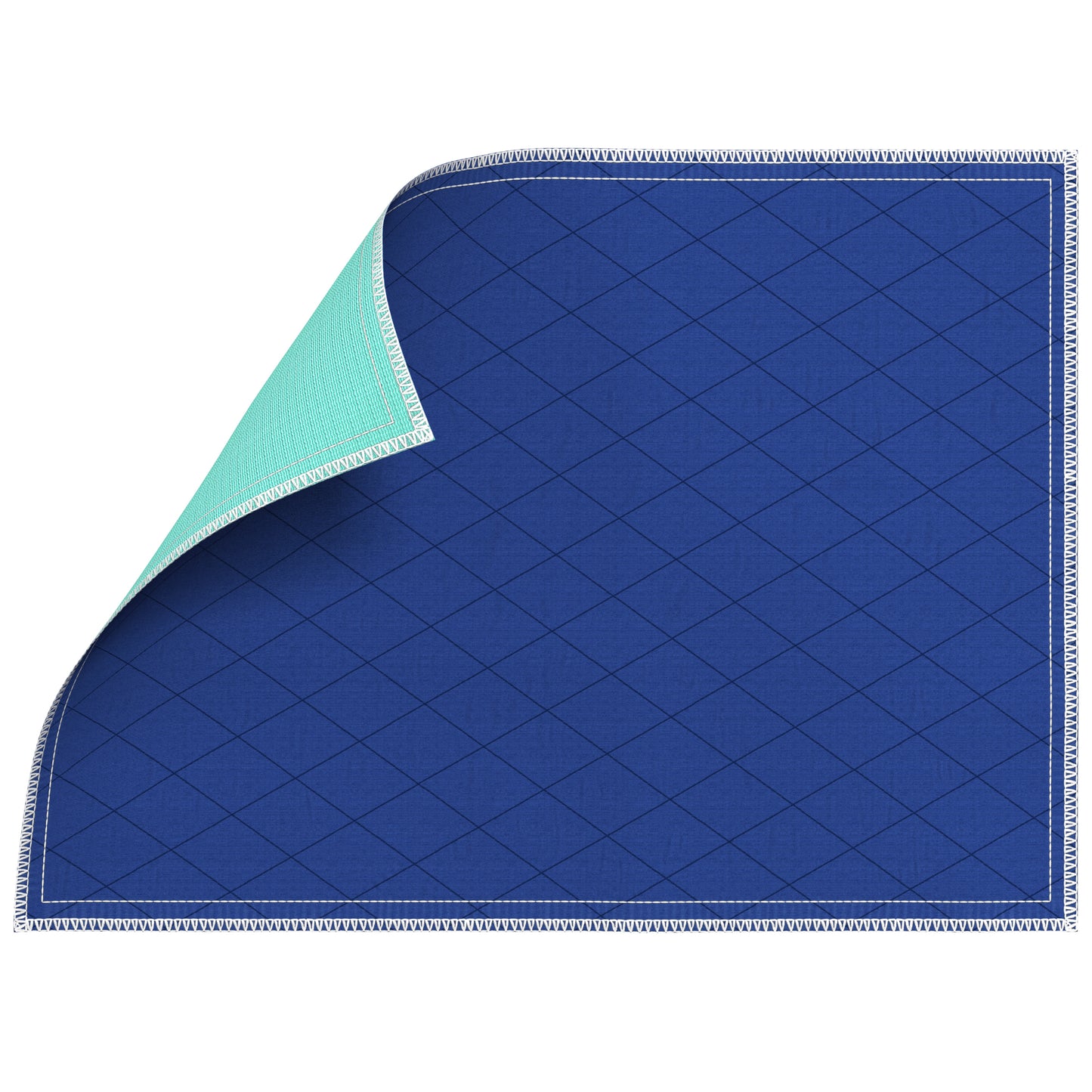 Inspire Waterproof Chair Pad, Dark Colored to Hide Stains, 18 x 24 – Quilted, for Incontinence Washable 3 PACK