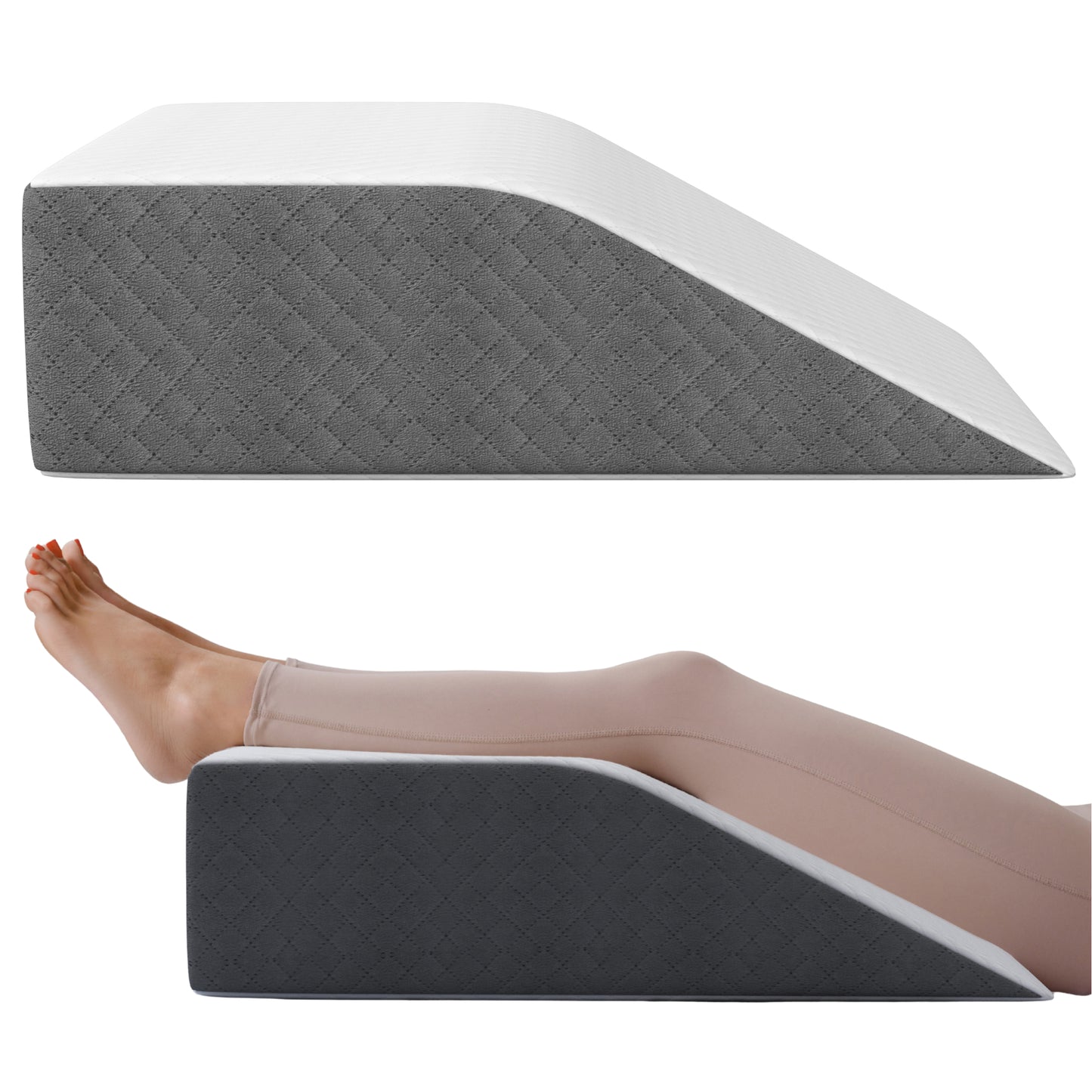 Kolbs Memory Foam Leg Elevation Pillow