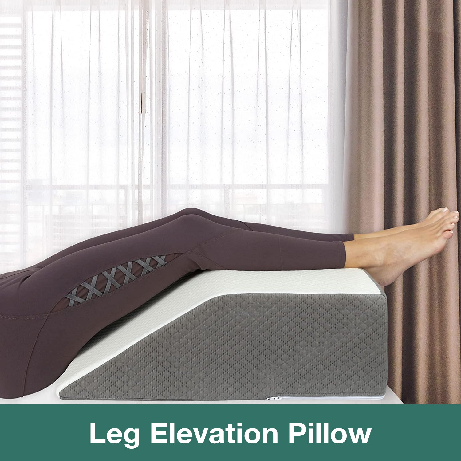 Kolbs Memory Foam Leg Elevation Pillow – K2 Health Products