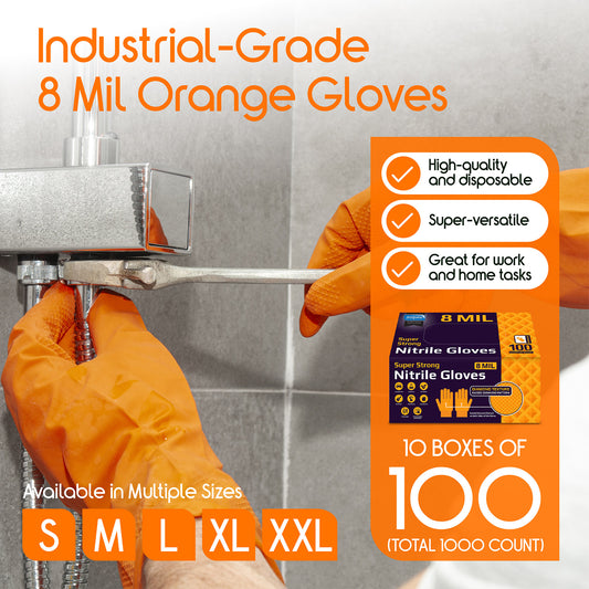 Inspire 8 MIL Gloves 1000 Count