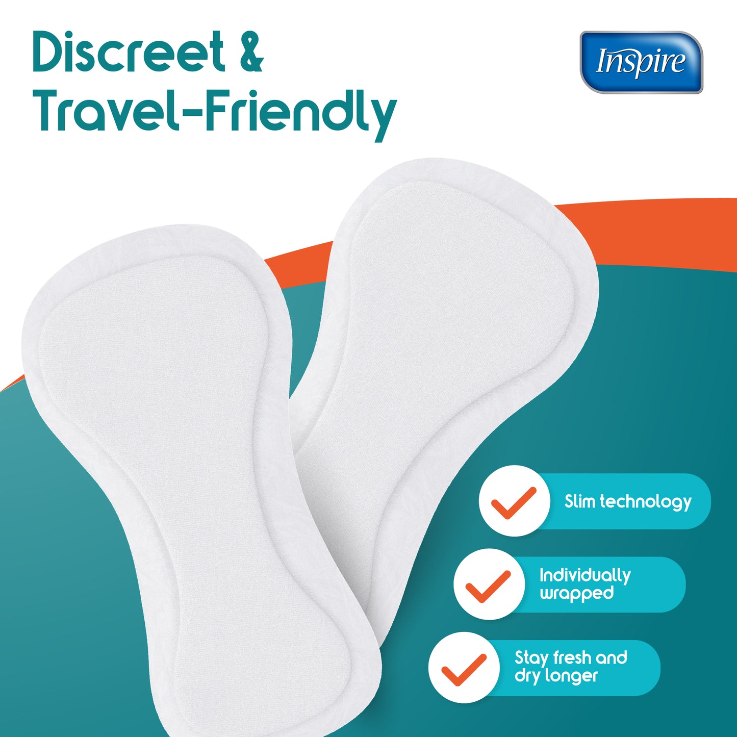 Inspire Reversable Booster Pads