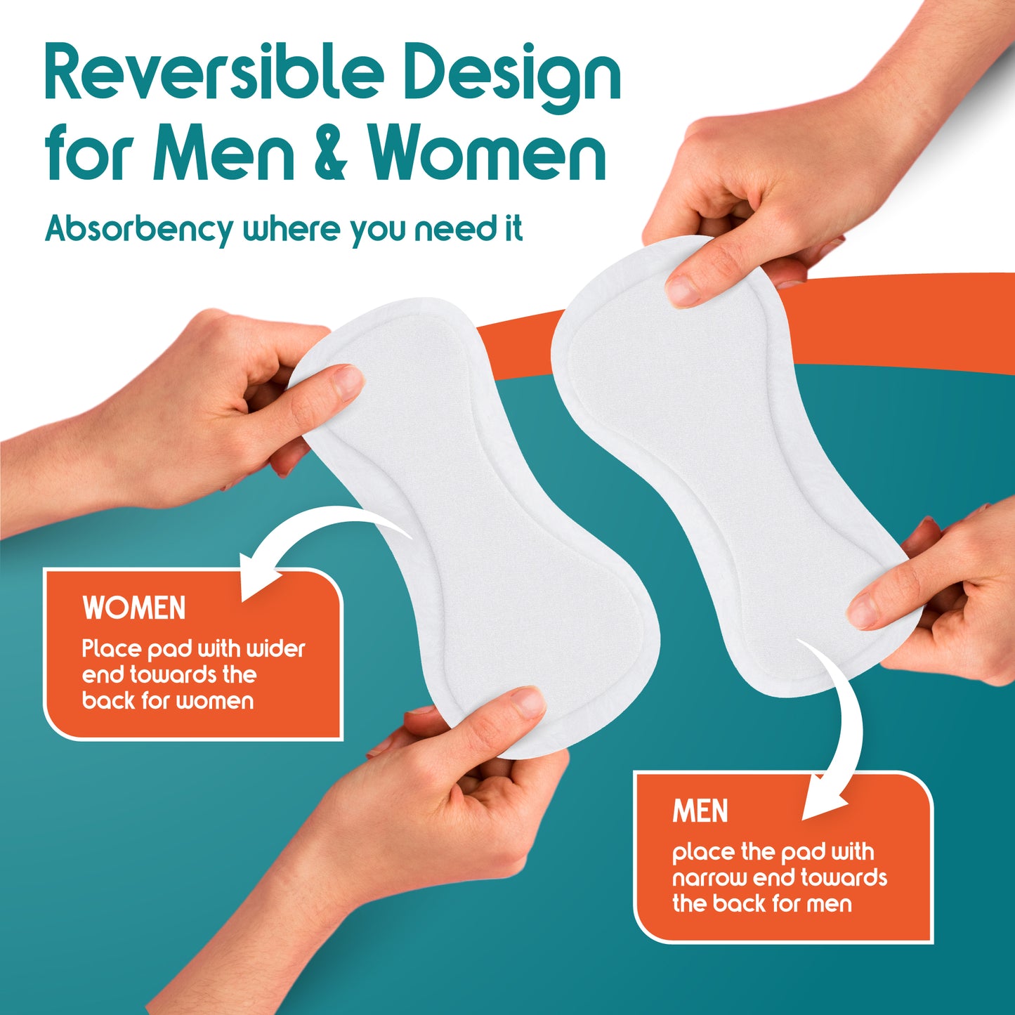 Inspire Reversable Booster Pads