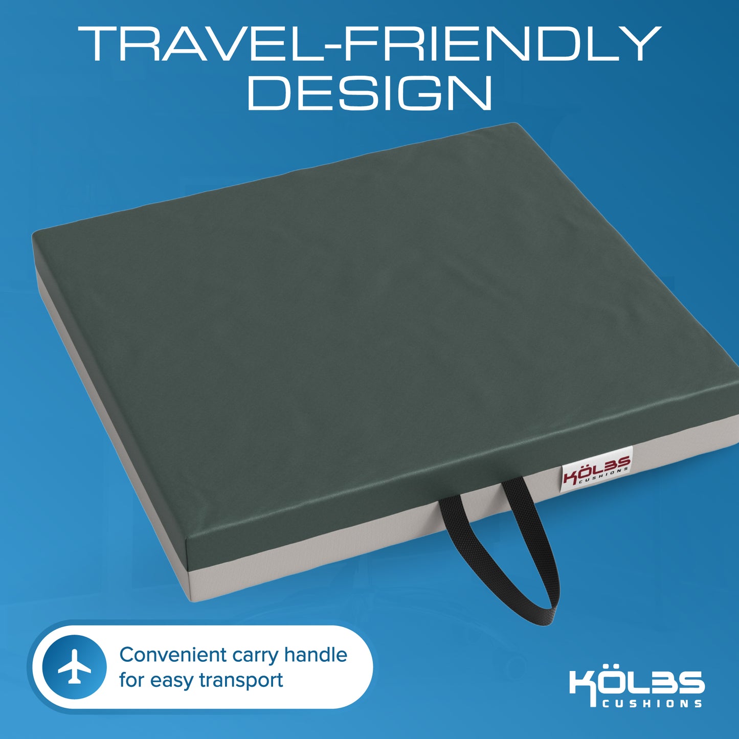 Kolbs Wheelchair Cushions Available In Multiple Sizes