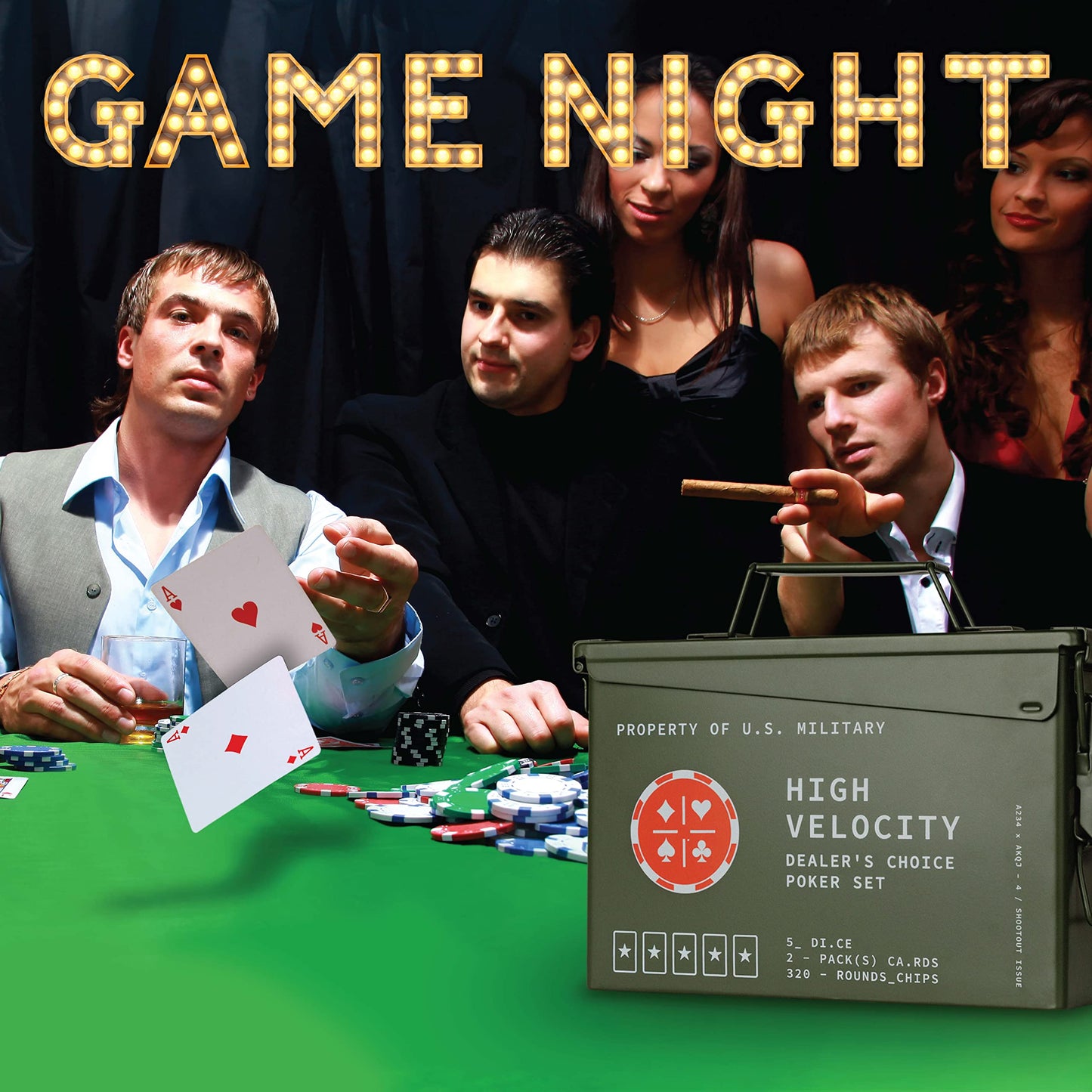 AMMO POKER GIFT SET, BEST BIRTHDAY PRESENT