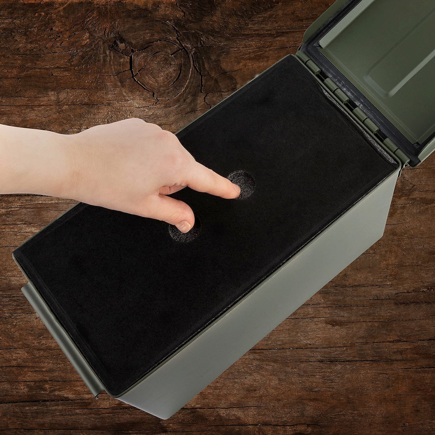 Whiskey Glasses and Whiskey Stones in Tactical Box