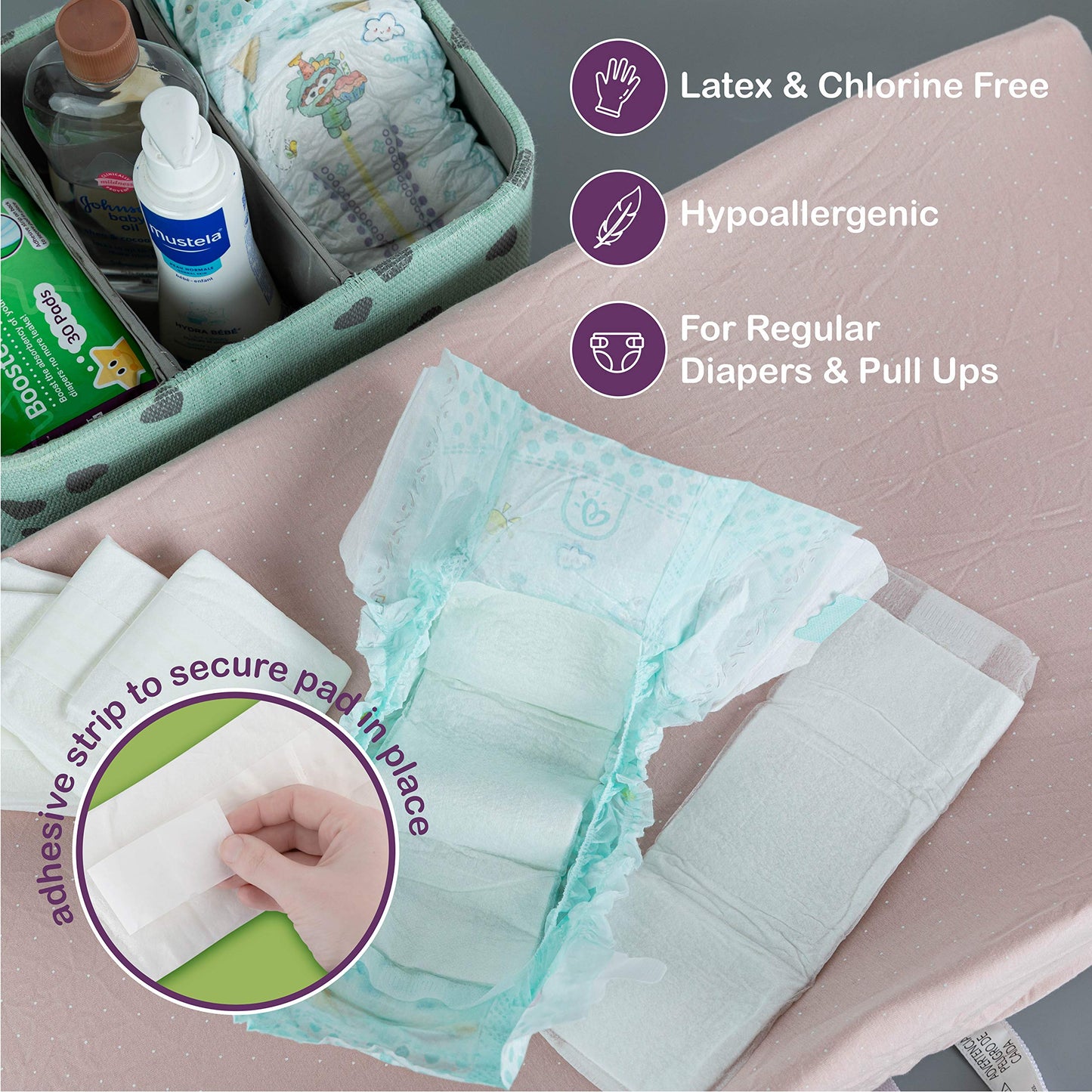Dimples Booster Pads No More Night Time Leaks, Super Soft