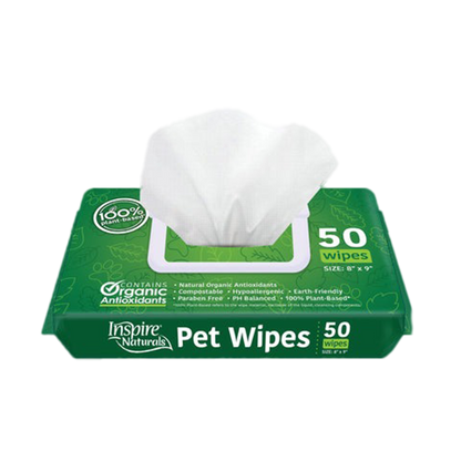 Inspire Naturals Pet Wipes 