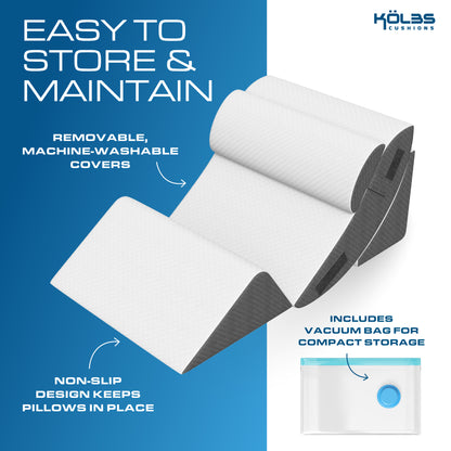 Kolbs Wedge Pillow Set 4 pcs Post Surgery Pillow