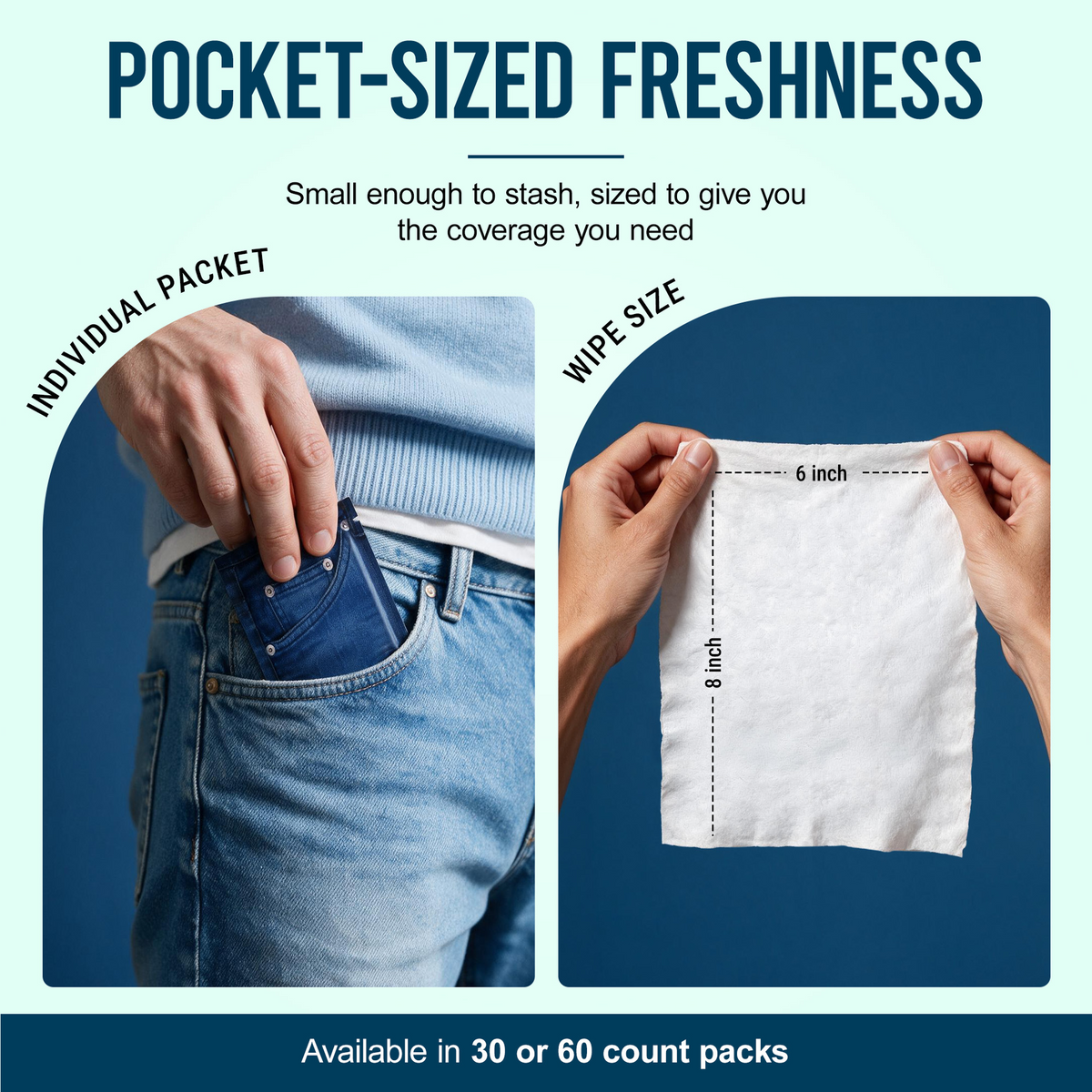 A Little Discretion Please - Flushable Wipes