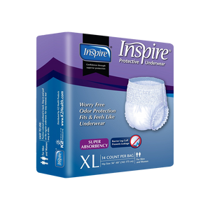 Inspire Adult  Diaper incontinence underwear Extra Large