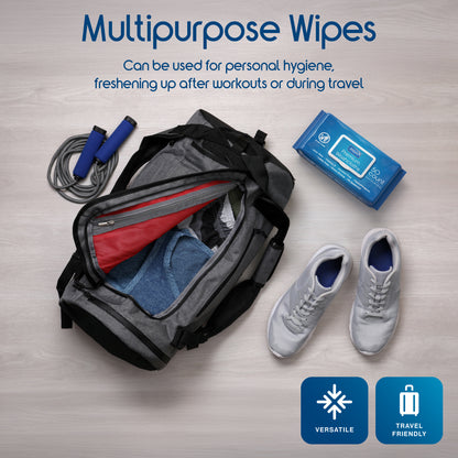 Inspire Adult Wash Cloths 600 Count, 12 Packs of 50