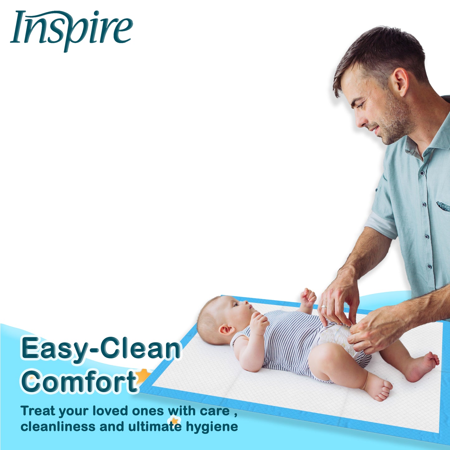 Inspire Baby Diaper Changing Pads