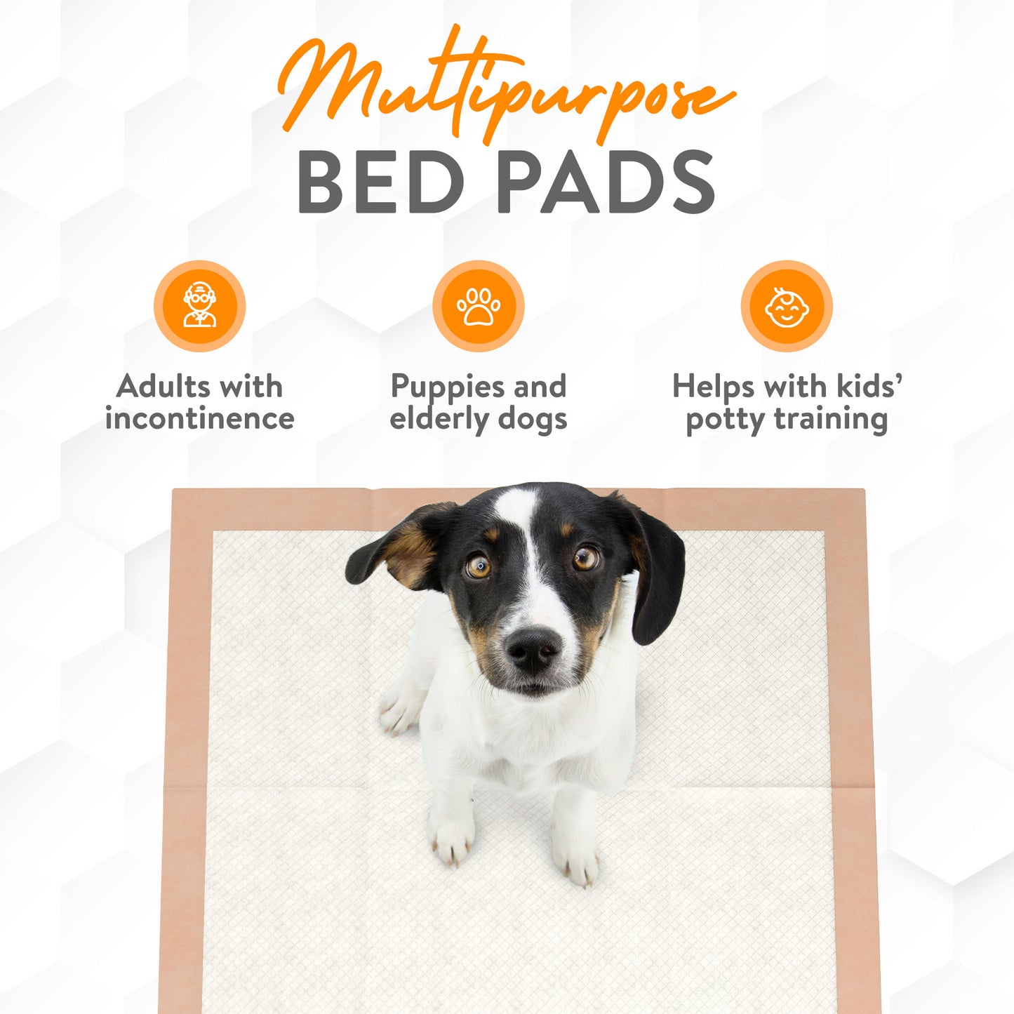 Inspire 30 x 36 Super Absorbent Bed Pads Incontinence Disposable