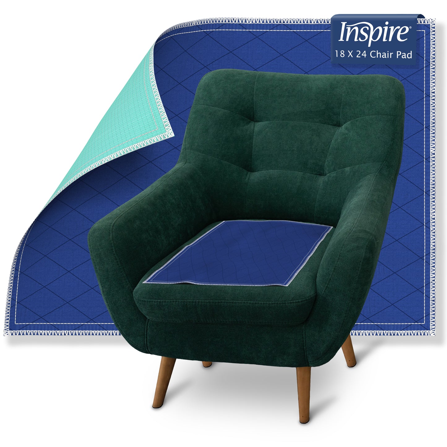 Inspire Waterproof Chair Pad 18 x 24
