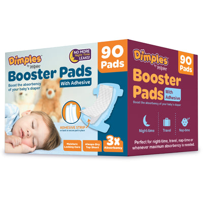 Dimples Booster Pads 90 Count