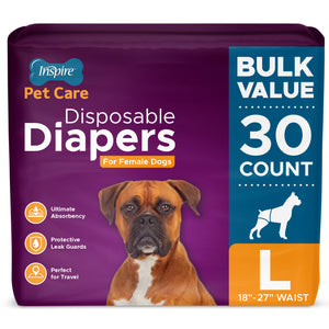 Inspire Pet Care Female Dog Diapers