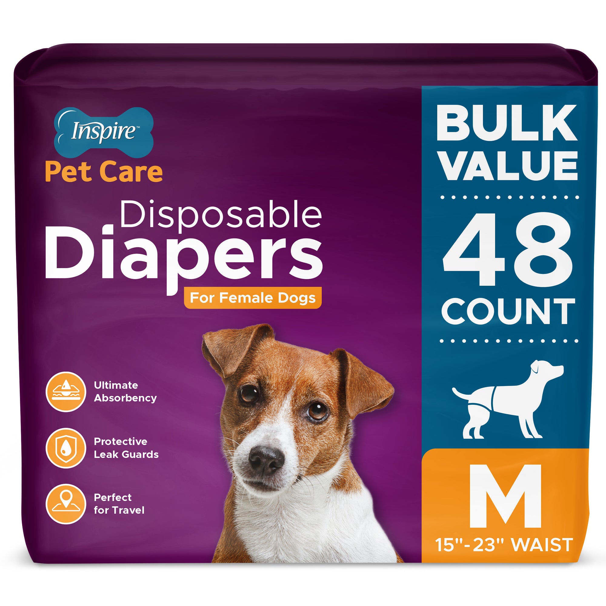 Inspire Pet Care Female Dog Diapers