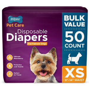 Inspire Pet Care Female Dog Diapers