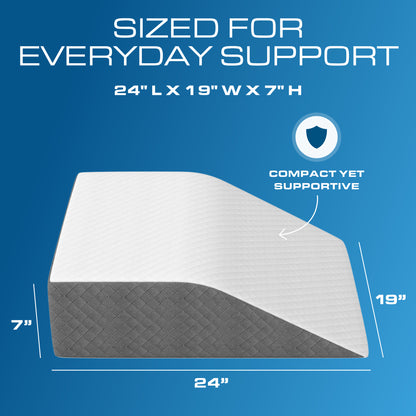 Kolbs Memory Foam Leg Elevation Pillow