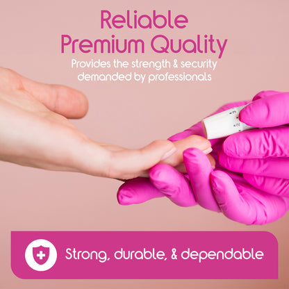 Inspire Nitrile Pink 100 Count