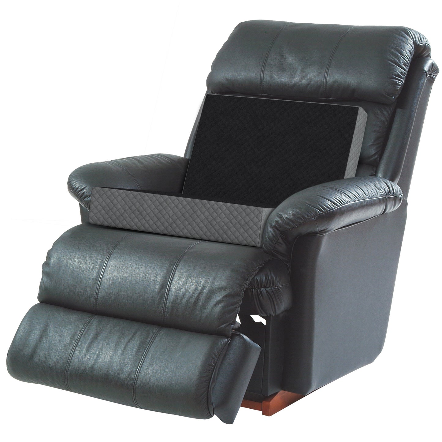 Kolbs Extra Large Recliner Cushion | Chic 2 Tone Velvet Cover (Seat with Back)