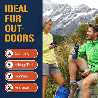 Inspire Trail Wipes | Camping Wipes Body Wipes Adults | Biodegradable Wipes For Camping, Travel, Gym