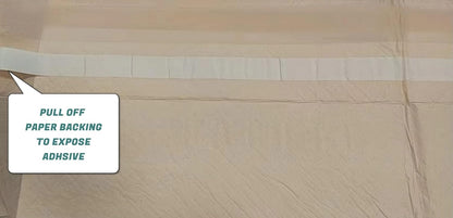 Easy to use Under Pad with adhesive