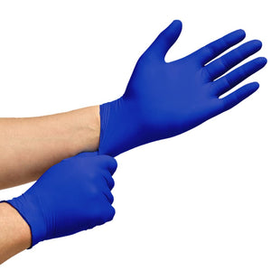 Inspire Nitrile Blue Gloves 