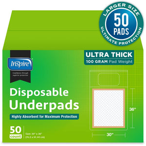 Super Absorbent Bed Pads Incontinence Disposable