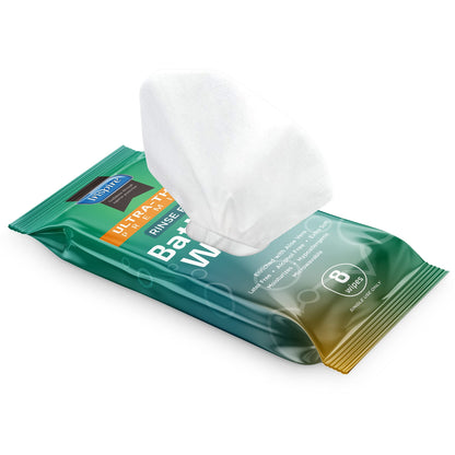Ultra Thick Rinse Free Body Wash Wipes