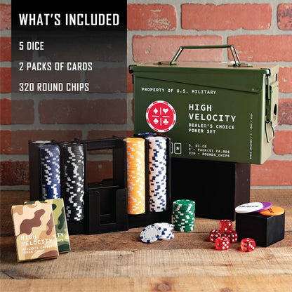 AMMO POKER GIFT SET