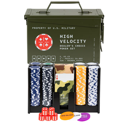 AMMO POKER GIFT SET, BEST BIRTHDAY PRESENT