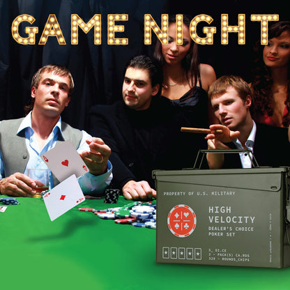 AMMO POKER GIFT SET, BEST BIRTHDAY PRESENT