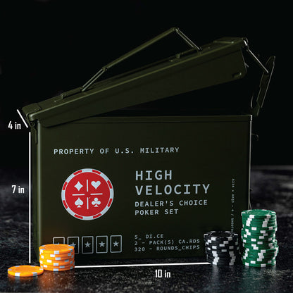 AMMO POKER GIFT SET