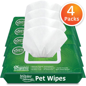 Inspire Naturals Pet Wipes