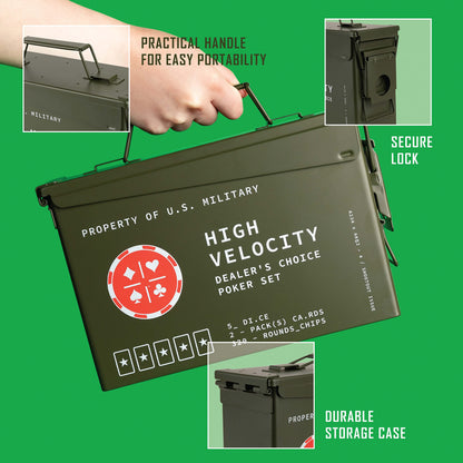 AMMO POKER GIFT SET