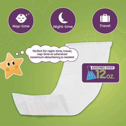 Dimples Booster Pads No More Night Time Leaks, Super Soft